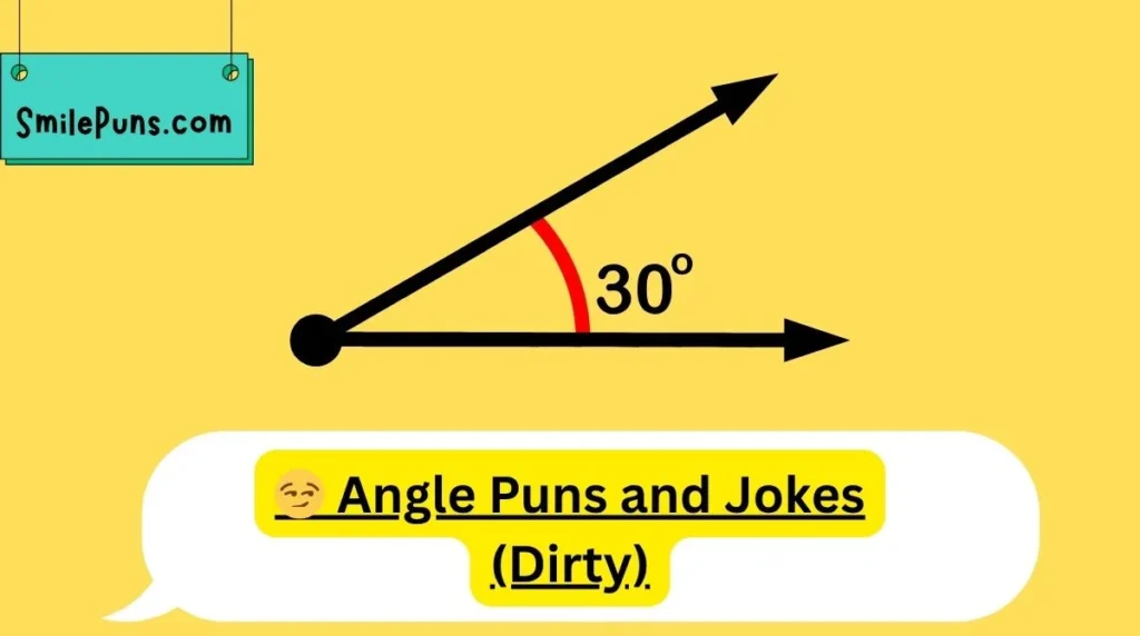 😏 Angle Puns and Jokes (Dirty)