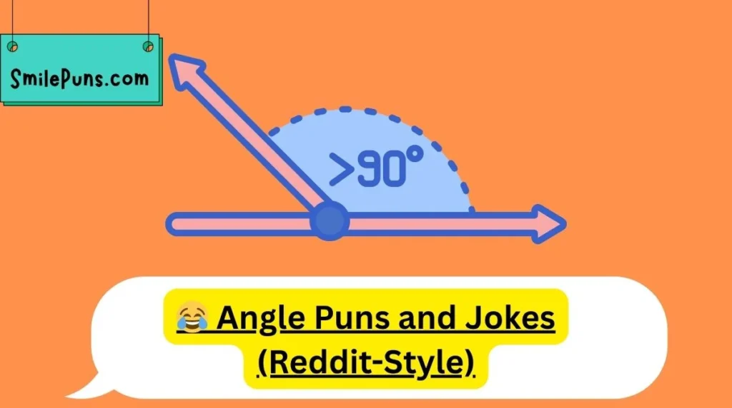 😂 Angle Puns and Jokes (Reddit-Style)