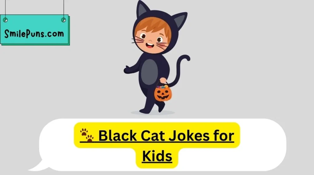 🐾 Black Cat Jokes for Kids