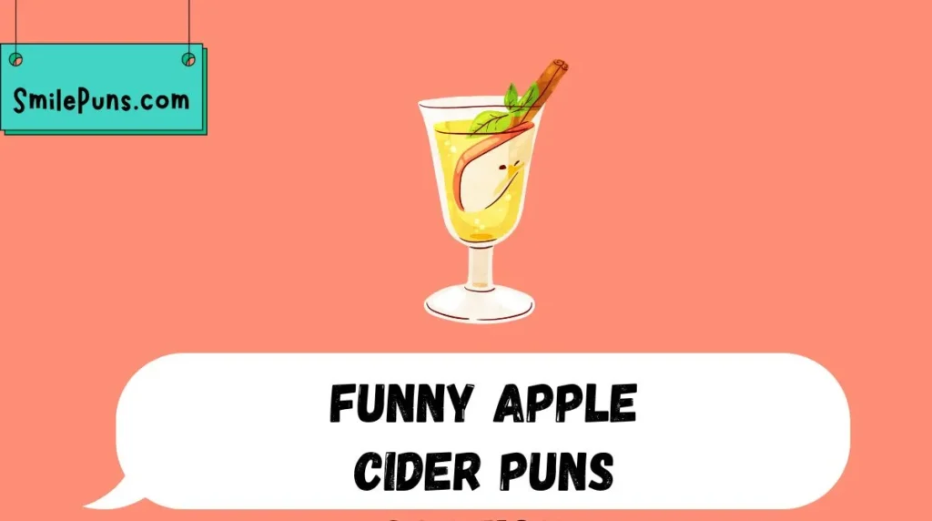 Funny Apple Cider Puns Captions