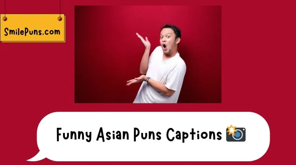 Funny Asian Puns Captions 📸