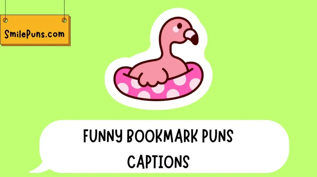 Funny Bookmark Puns Captions
