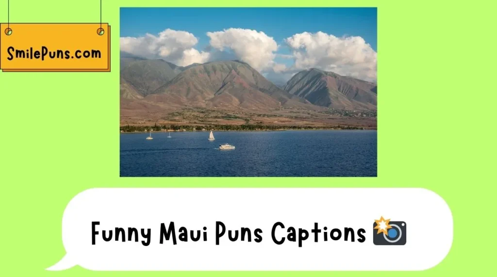 Funny Maui Puns Captions 📸