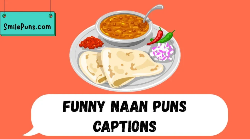 Funny Naan Puns Captions