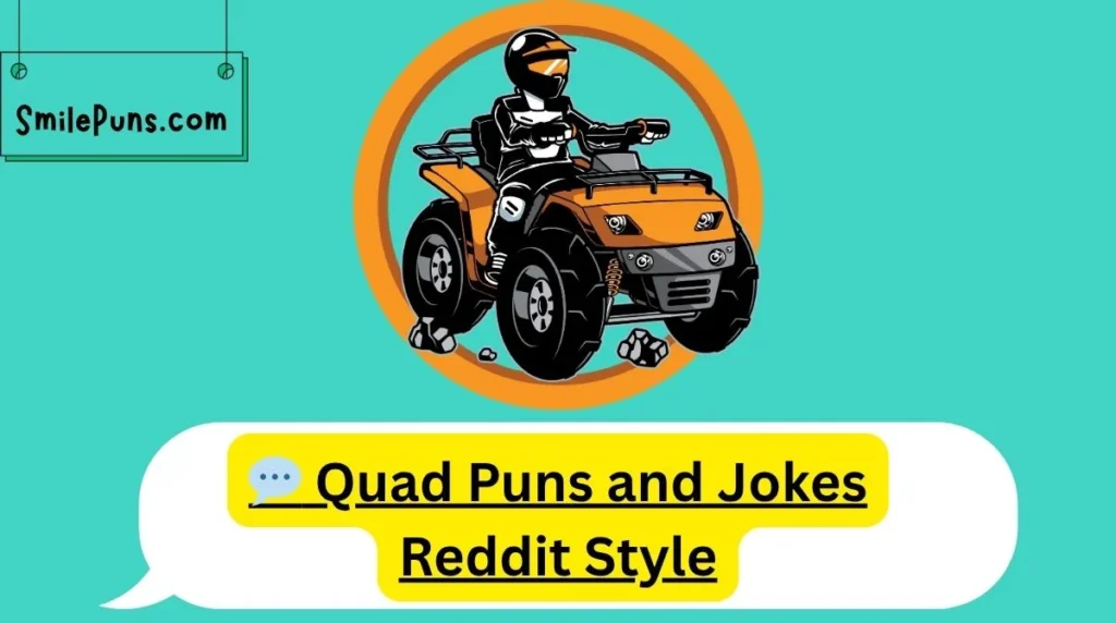 💬 Quad Puns and Jokes Reddit Style