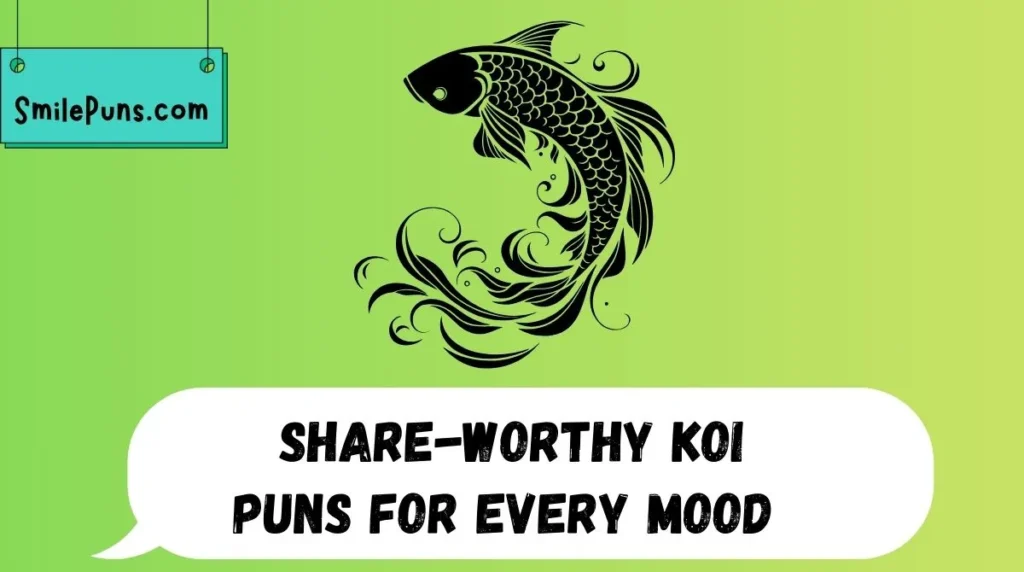Share-Worthy Koi Puns for Every Mood 📲