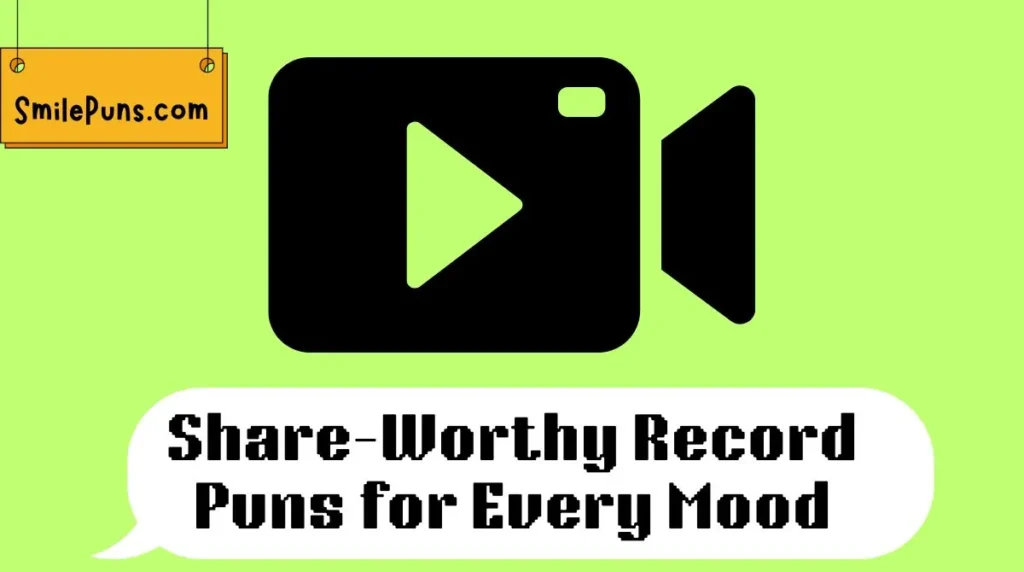 Share-Worthy Record Puns for Every Mood