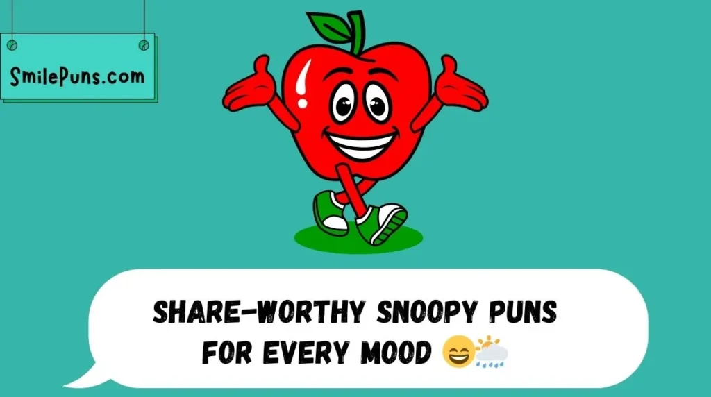 Share-Worthy Snoopy Puns for Every Mood 😄🌦