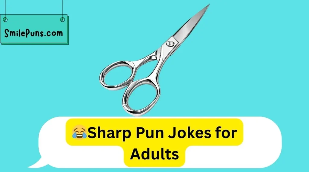 😂Sharp Pun Jokes for Adults