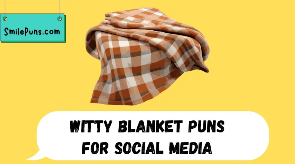 Witty Blanket Puns for Social Media
