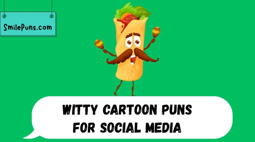 Witty Cartoon Puns for Social Media