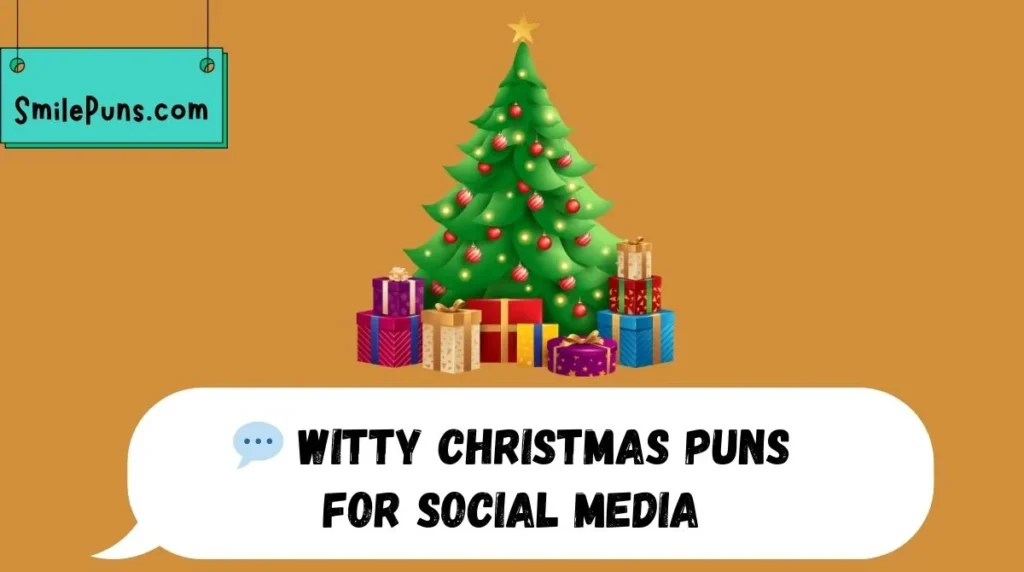 💬 Witty Christmas Puns for Social Media