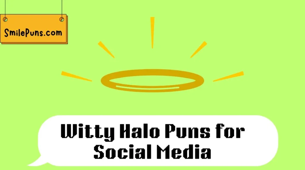 Witty Halo Puns for Social Media