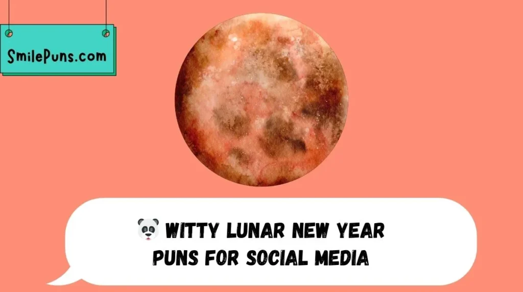 🐼 Witty Lunar New Year Puns for Social Media