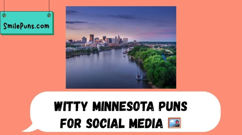 Witty Minnesota Puns for Social Media 🖼️