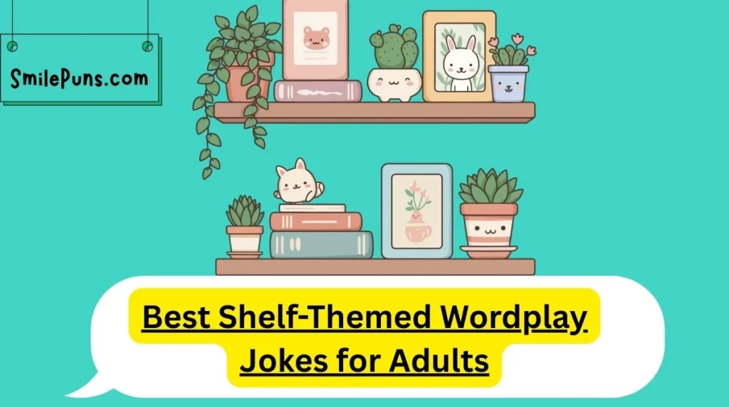 Best Shelf-Themed Wordplay Jokes for Adults