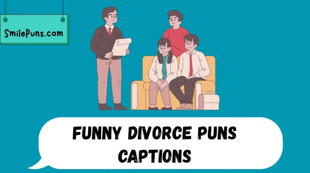 Funny Divorce Puns Captions