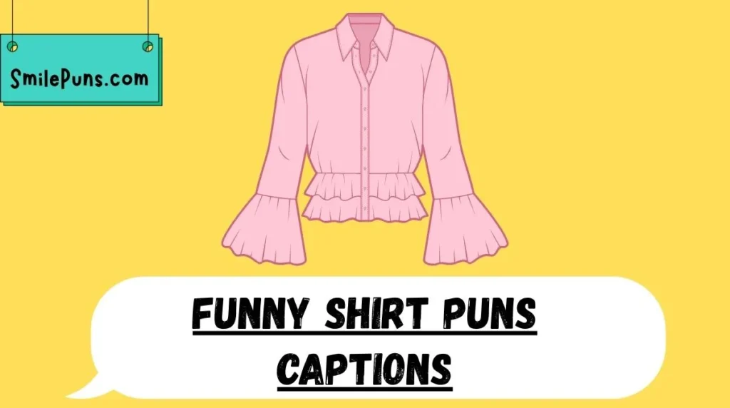 Funny Shirt Puns Captions