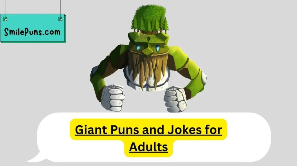 Giant Puns and Jokes for Adults