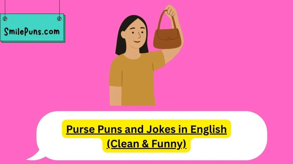 Purse Puns and Jokes in English (Clean & Funny)