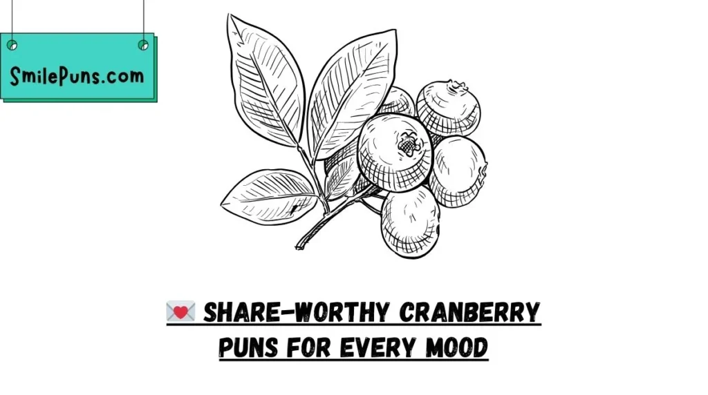 💌 Share-Worthy Cranberry Puns for Every Mood