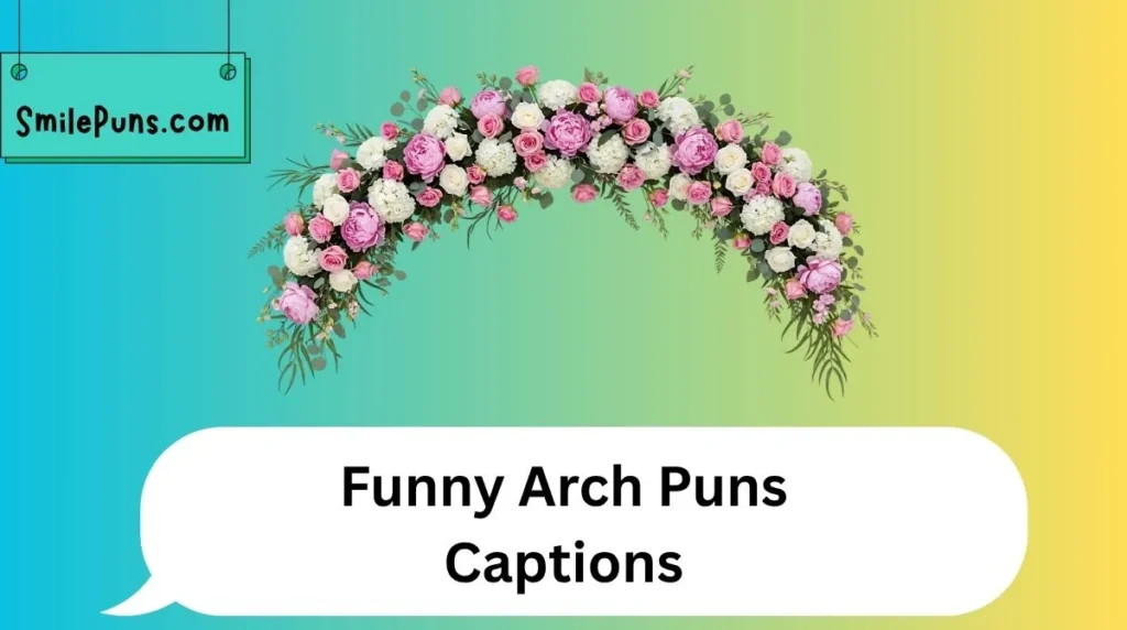Funny Arch Puns Captions