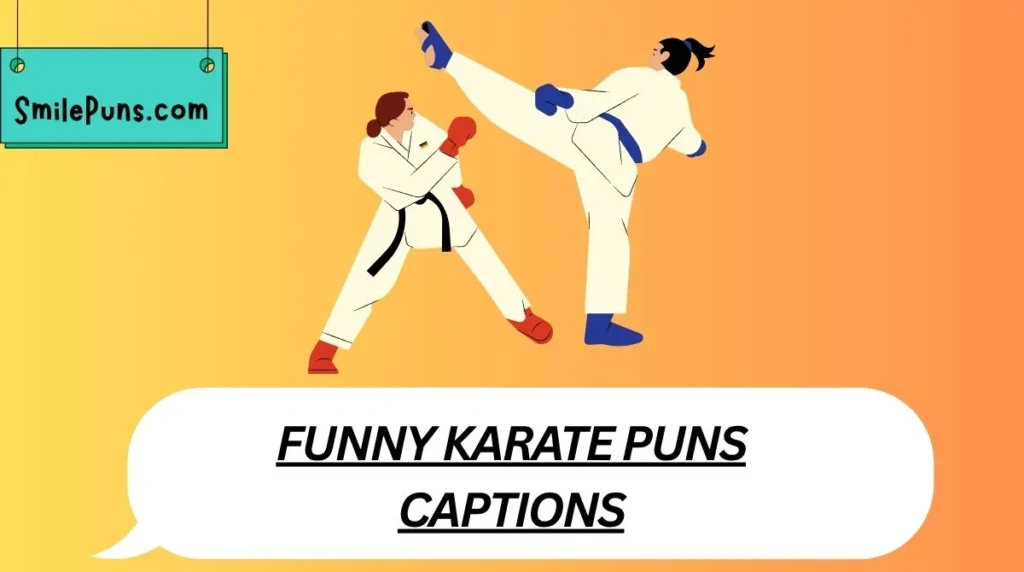 Funny Karate Puns Captions