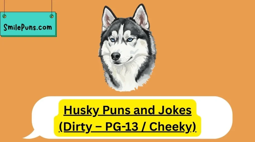 Husky Puns and Jokes (Dirty – PG-13 / Cheeky)