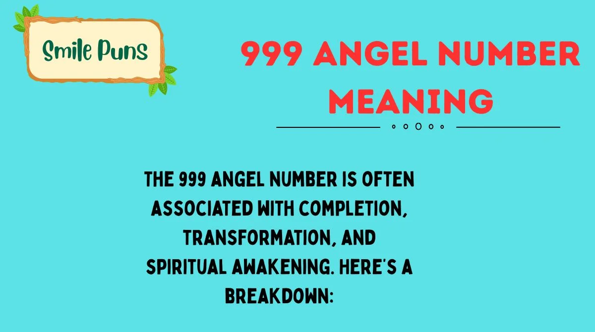 999 Angel Number Meaning