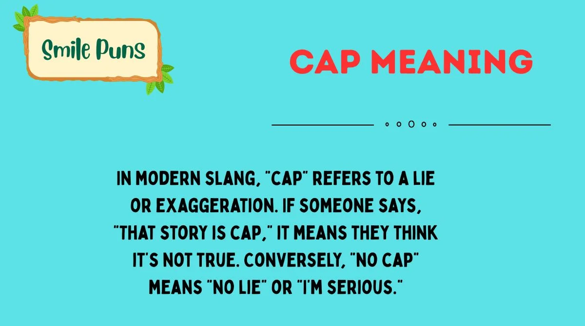 Cap Meaning